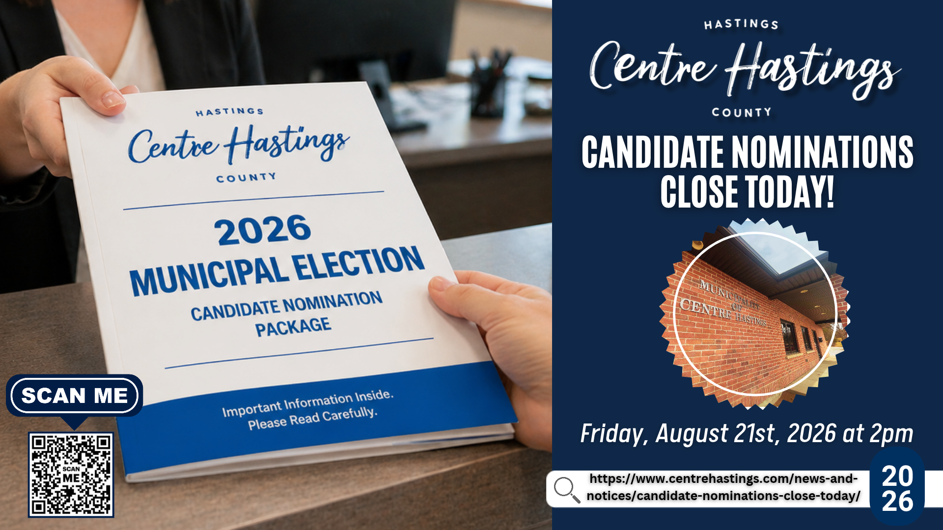 Candidate Nominations Close Today!