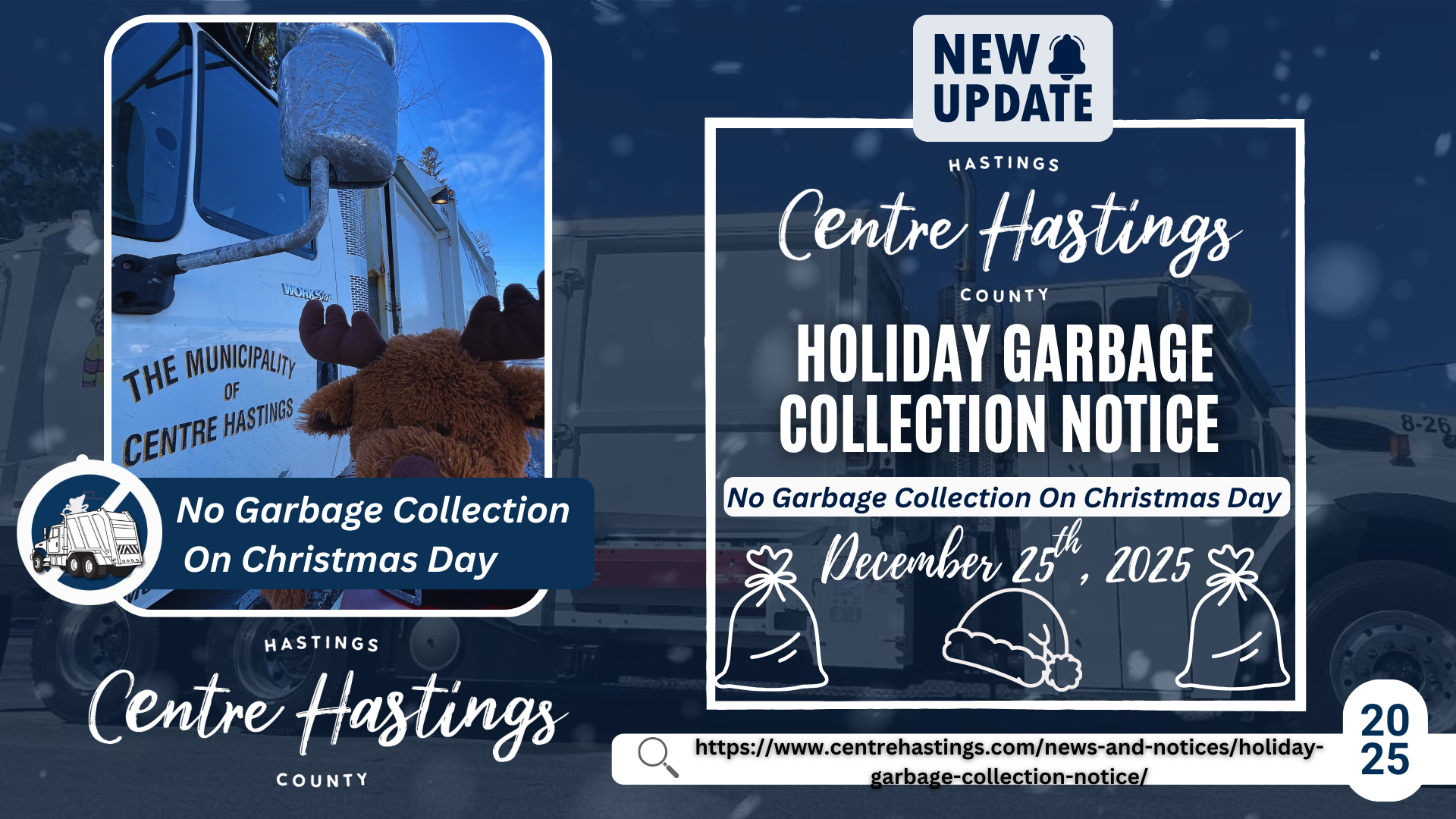 Holiday Garbage Collection Notice 