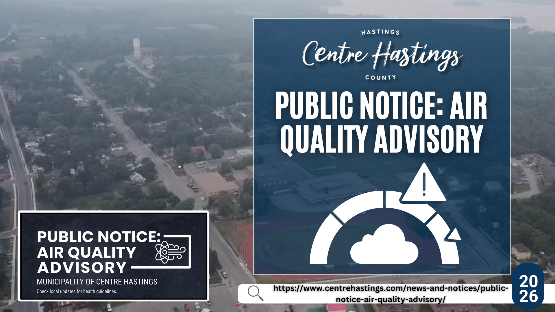 Public Notice: Air Quality Advisory