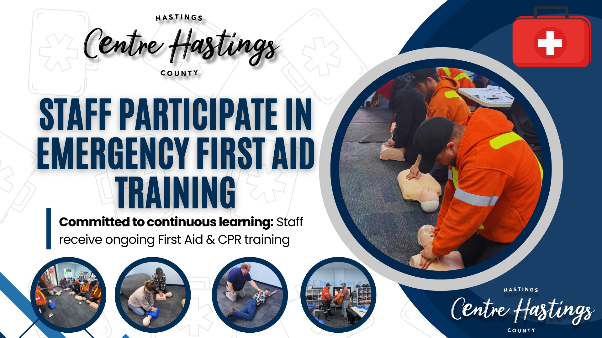 Staff Participate in Emergency First Aid Training