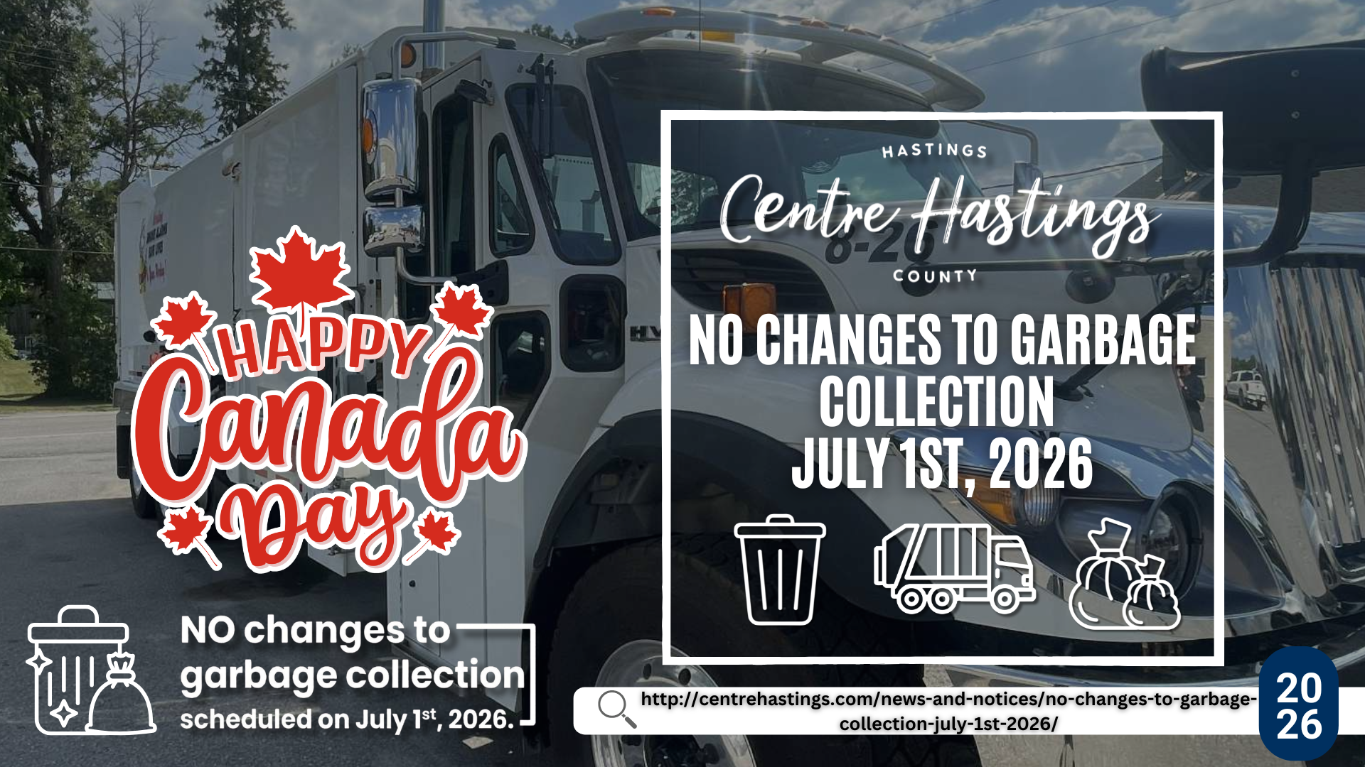 No Changes to Garbage Collection July 1st, 2026