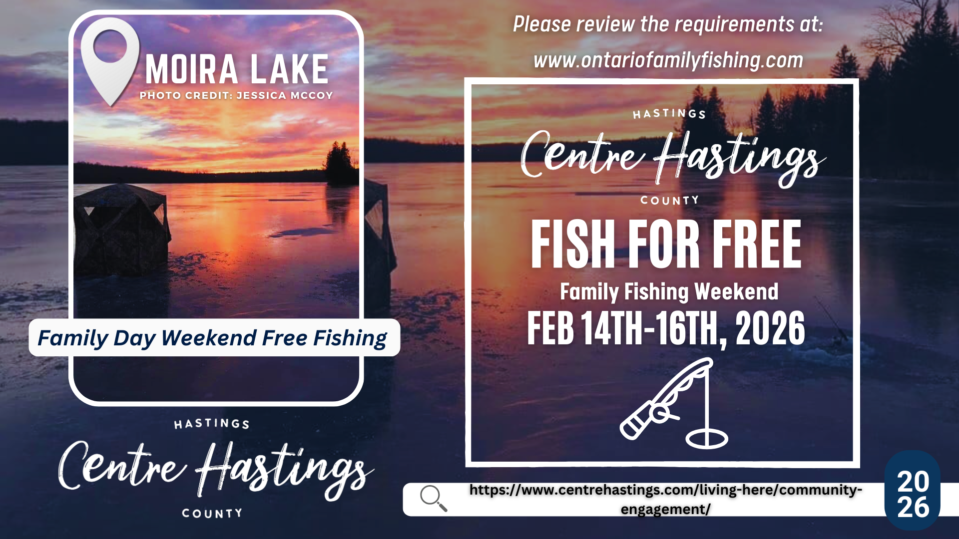 Free Family Fishing Weekend – February 14–16, 2026