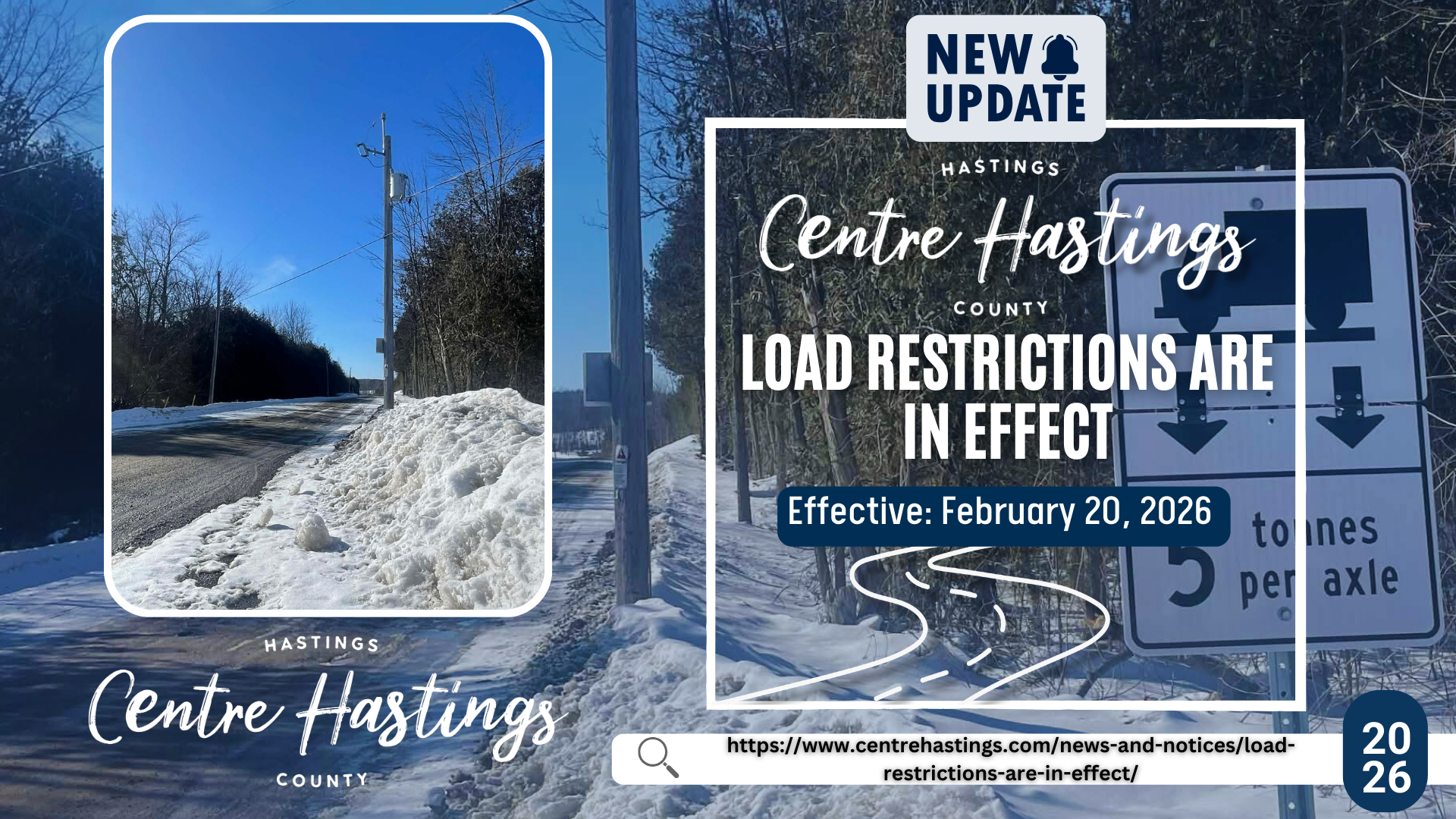 Load Restrictions Are In Effect