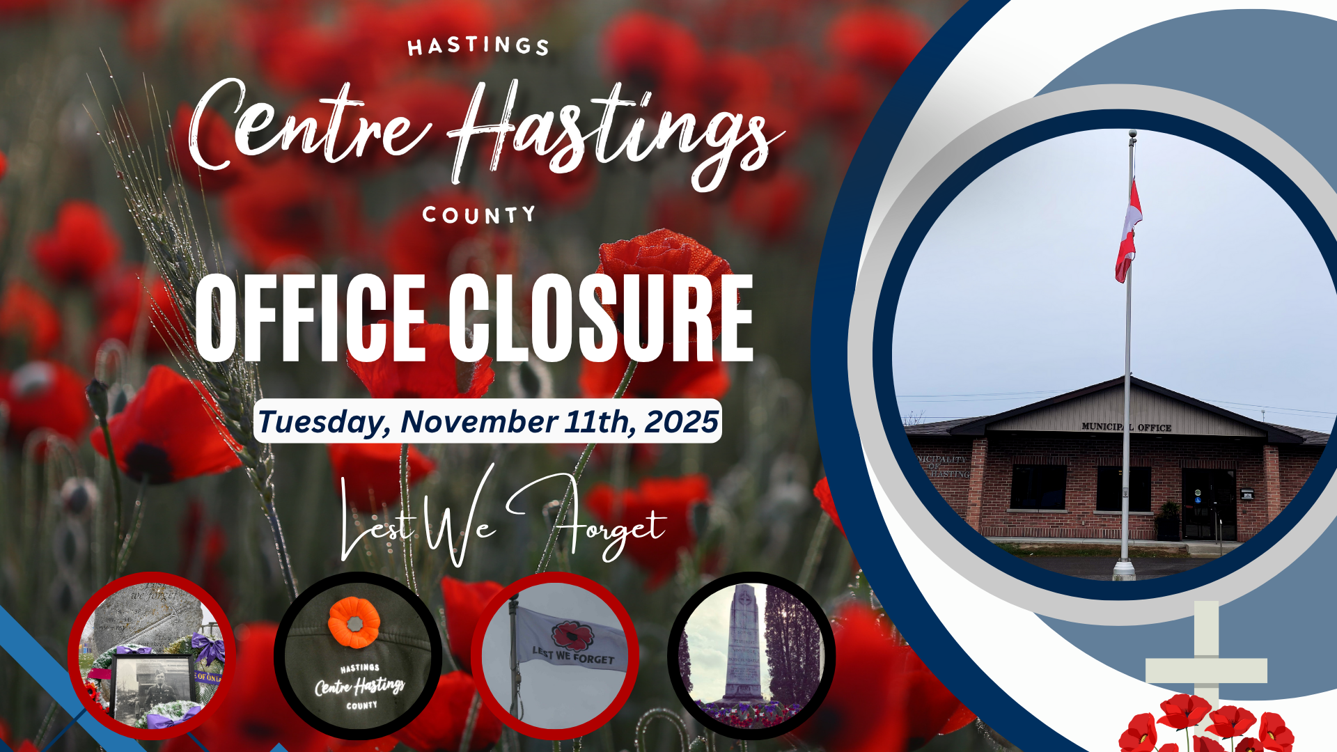 Office Closure Notice: Remembrance Day 2025