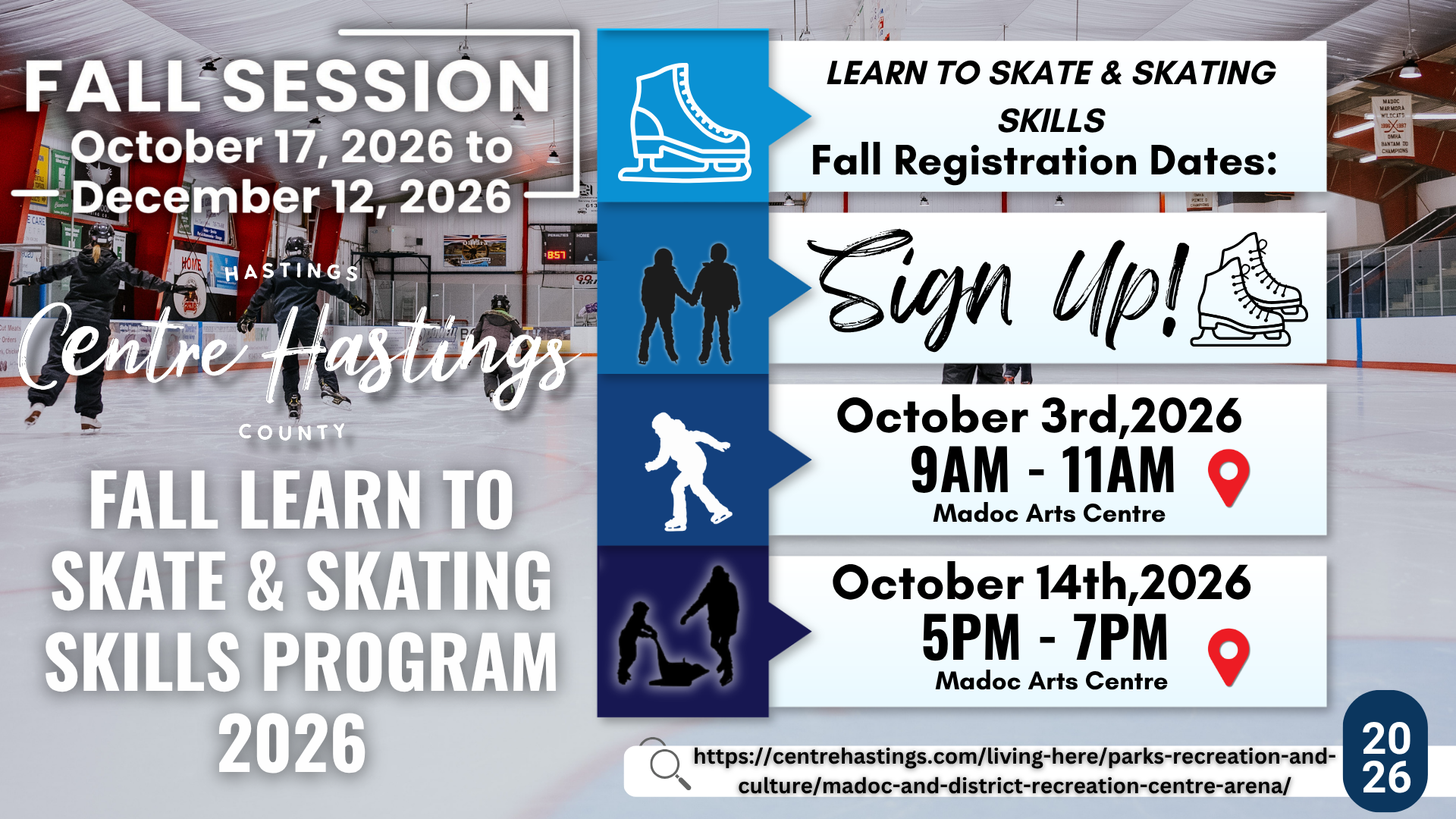 Learn to Skate & Skating Skills Registration is Open!